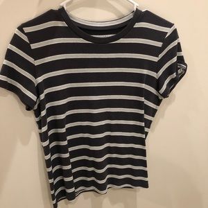 american eagle striped tee